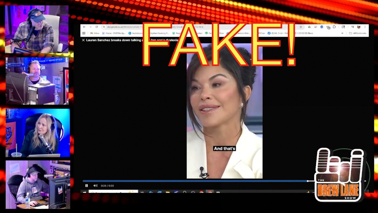 Lauren Sanchez FAKES TEARS For The Camera...SO CRINGE!