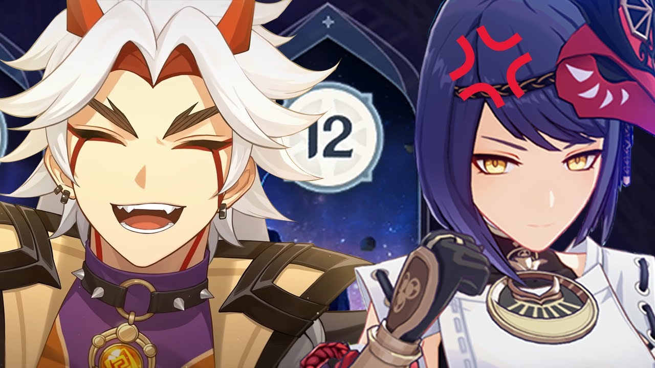 Most Chaotic Couple vs Spiral Abyss 2.3 (Genshin Impact)