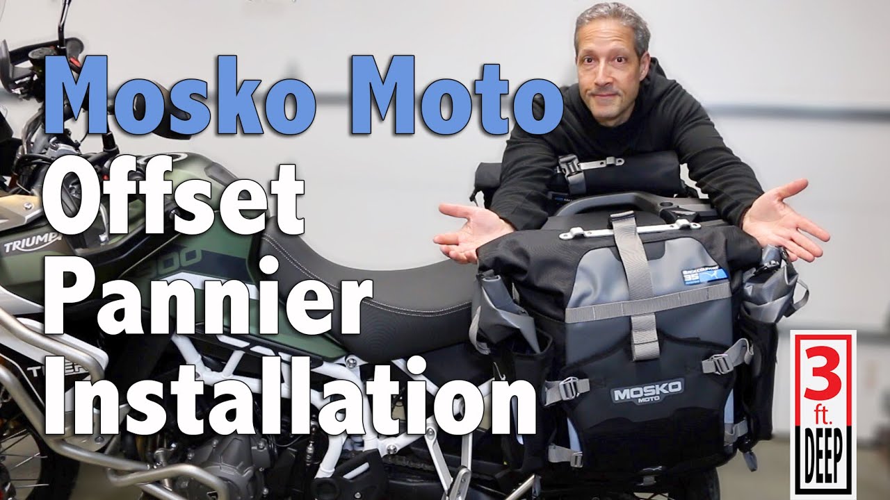 Mosko Moto Offset Panniers Installation