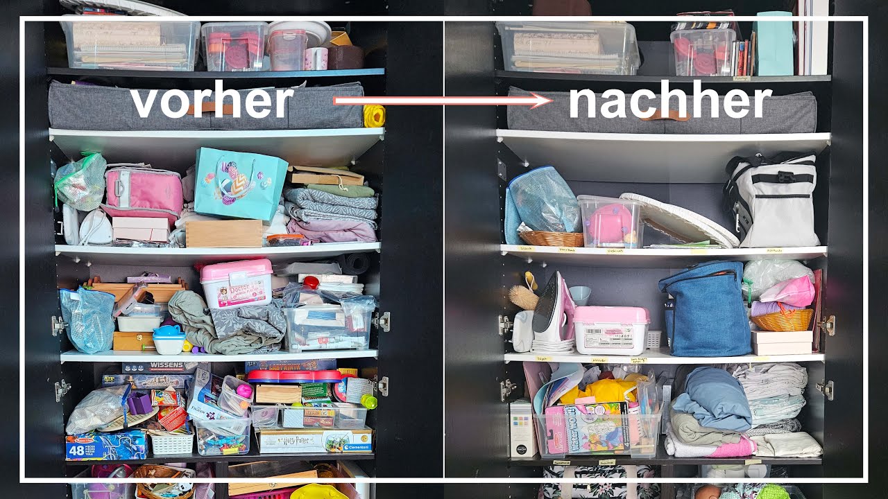 Mein vielleicht peinlichstes Orgaprojekt...das hat viel zu lange gedauert | organisieren + ausmisten