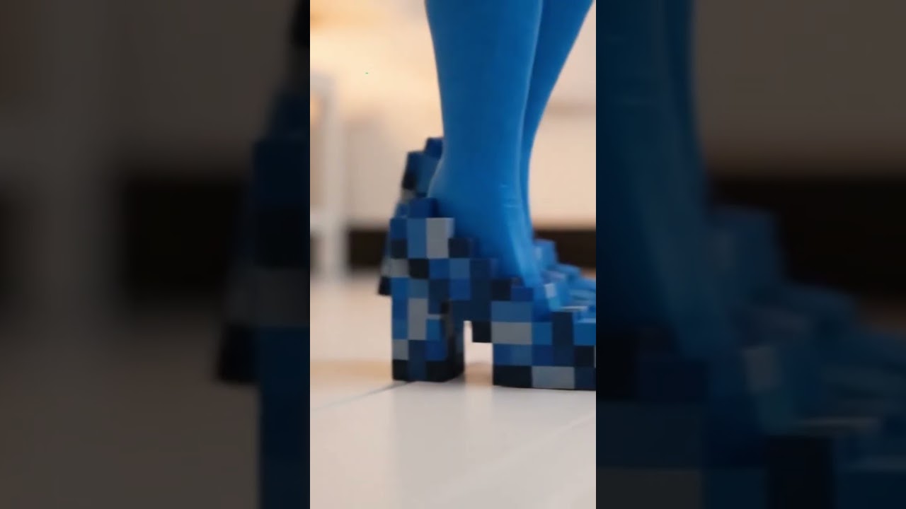 Nosiłabyś obcasy z Minecrafta?? 👠 #alienasmr