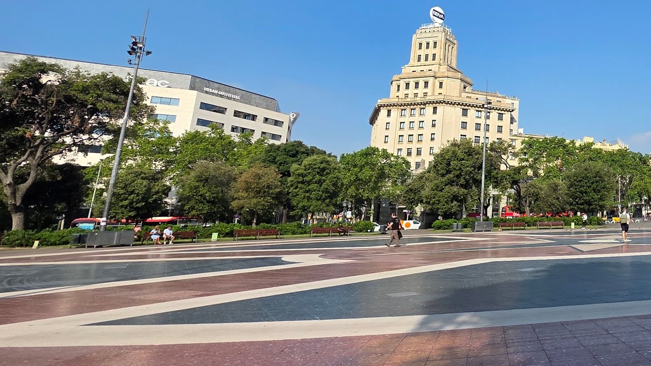 Plaza Catalunya Barcelona Live Tour (06/06/25)