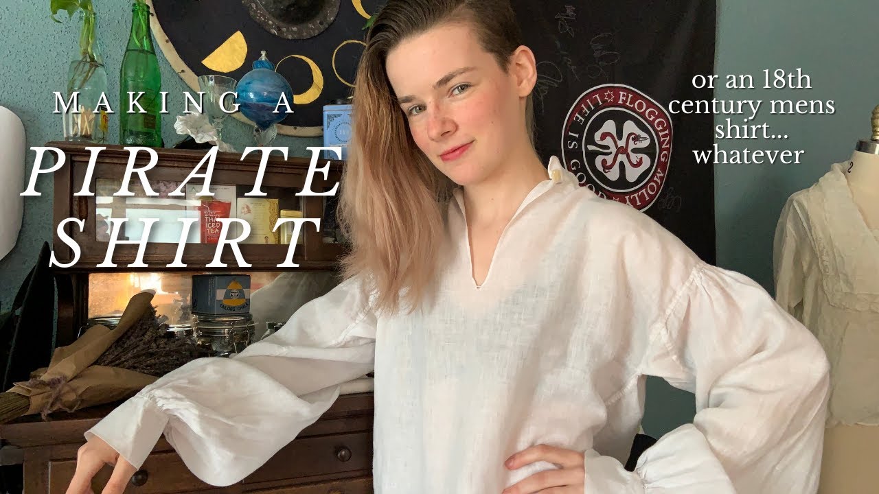 pirate shirt tutorial - for all your fabulous swashbuckling needs