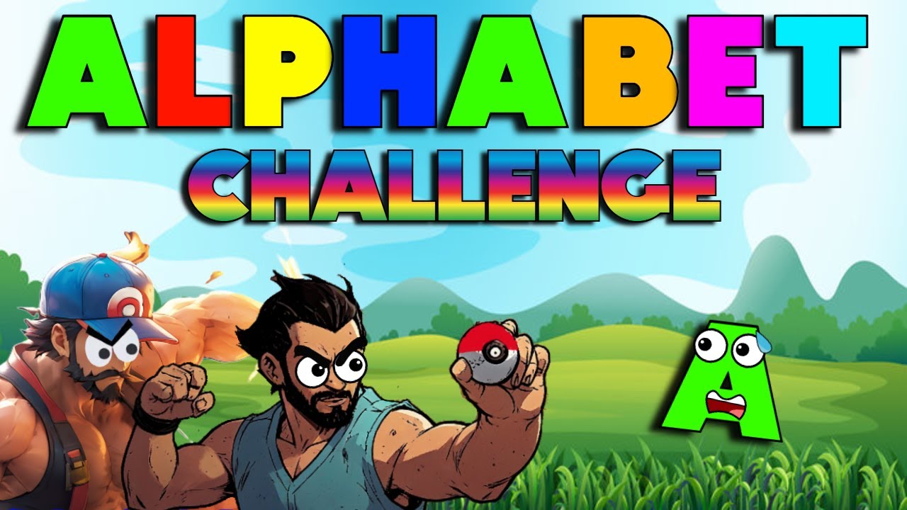 Can the alphabet pick a wining team? This is the Alphabet Challenge