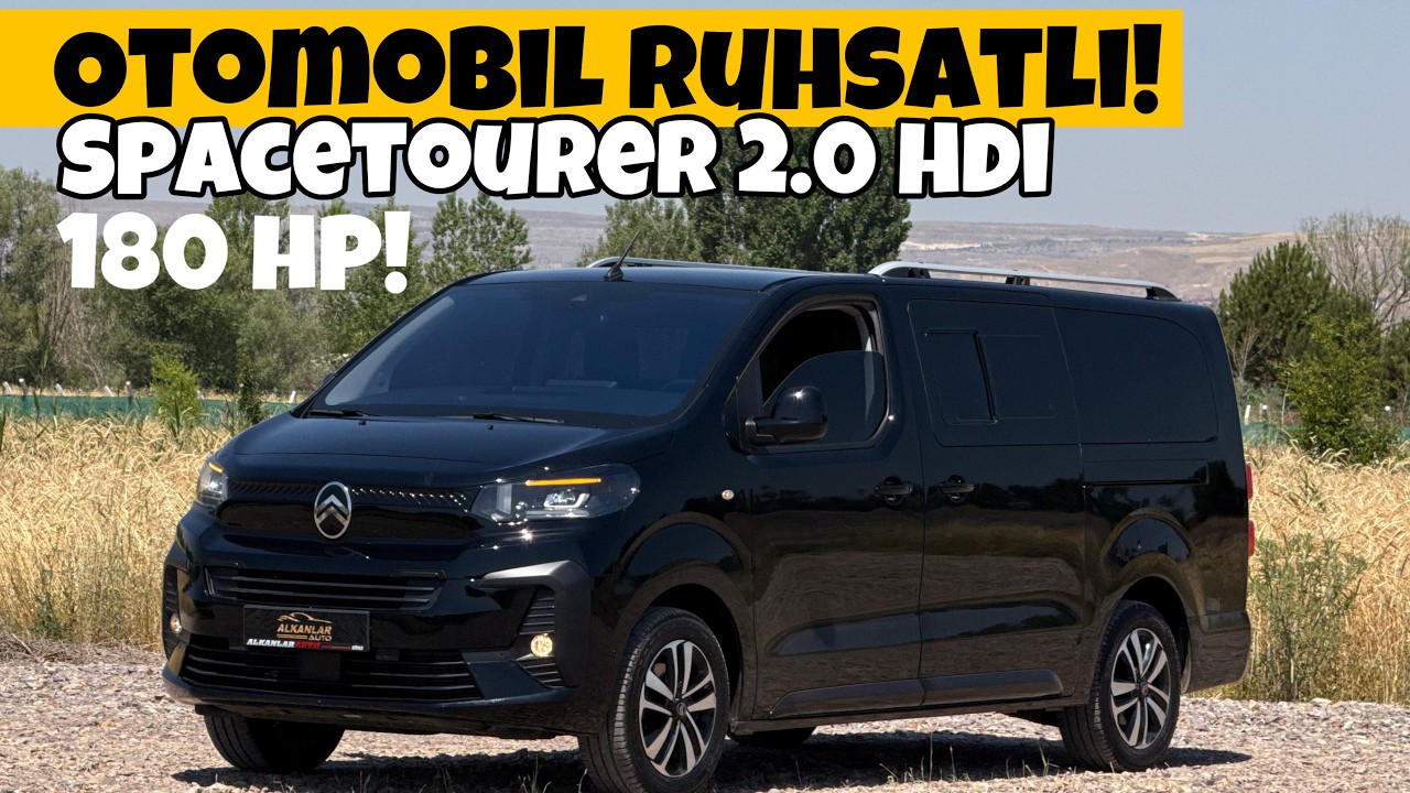 Neden Çok Satıyor? | Citroen Jumpy Spacetourer | 2.0 D 180 HP | Otomobil Günlüklerim