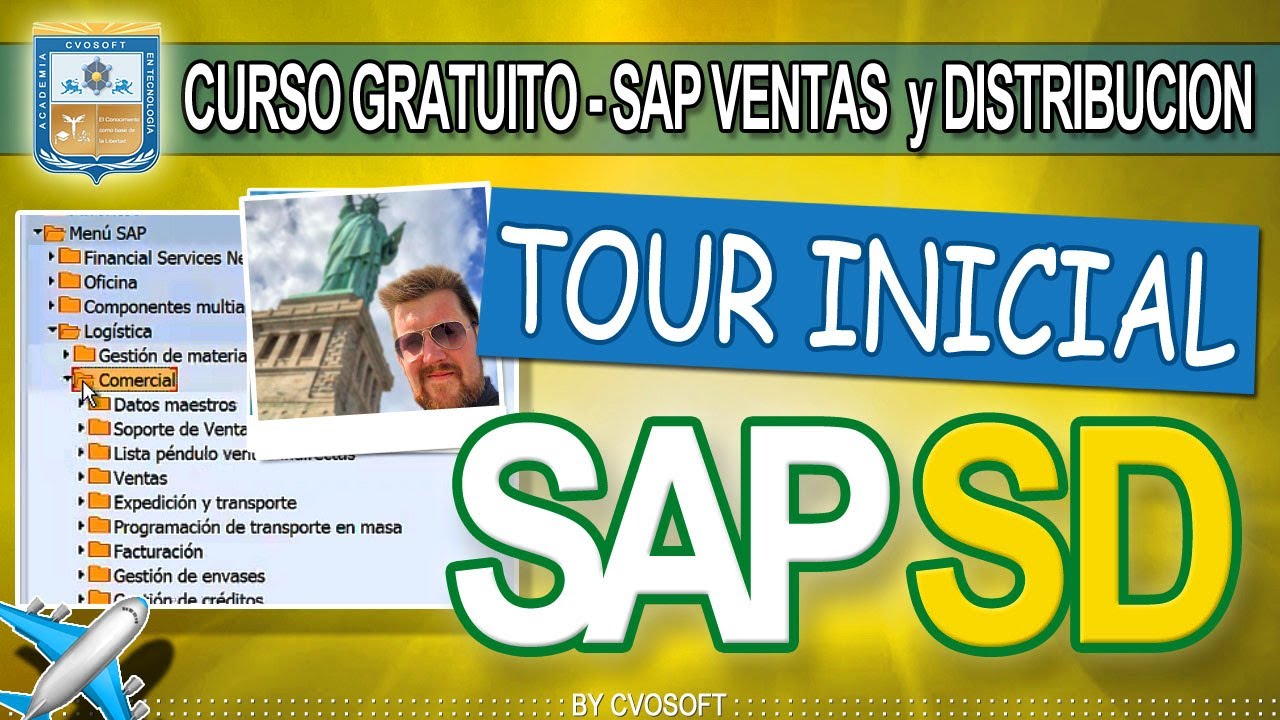 🛫VideoTour SAP SD + 🤯Enlace a Curso Gratuito en desc. del video | CVOSOFT