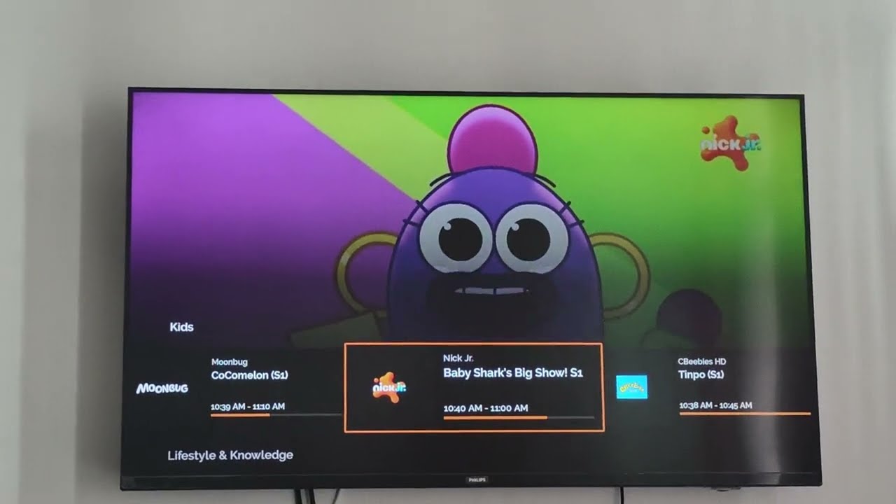 Unifi TV channel surfing via Android TV (27/06/2024)