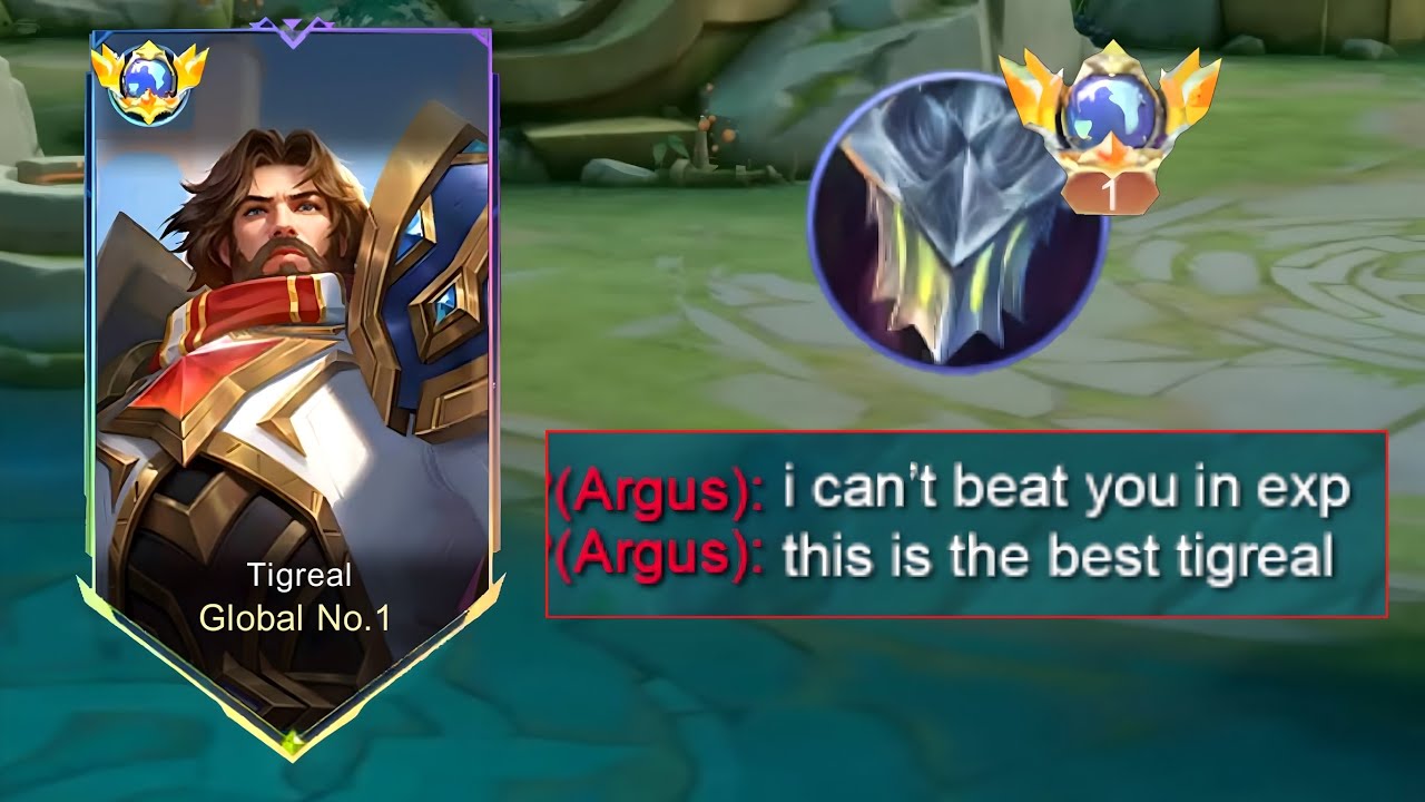 SORRY BUFFED ARGUS BUT YOU CAN'T BEAT ME IN EXP LANE!! (enemy shocked😱)
