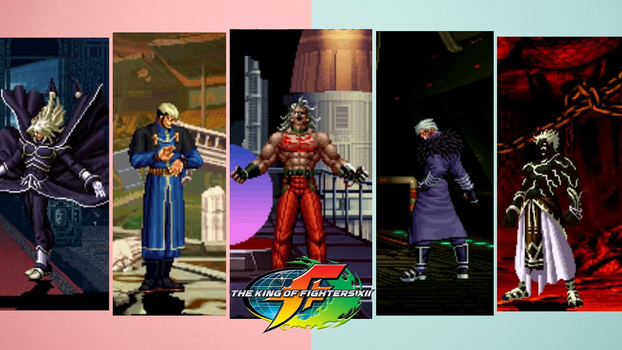 The king of fighters bosses | Main bosses [1080p 60fps]