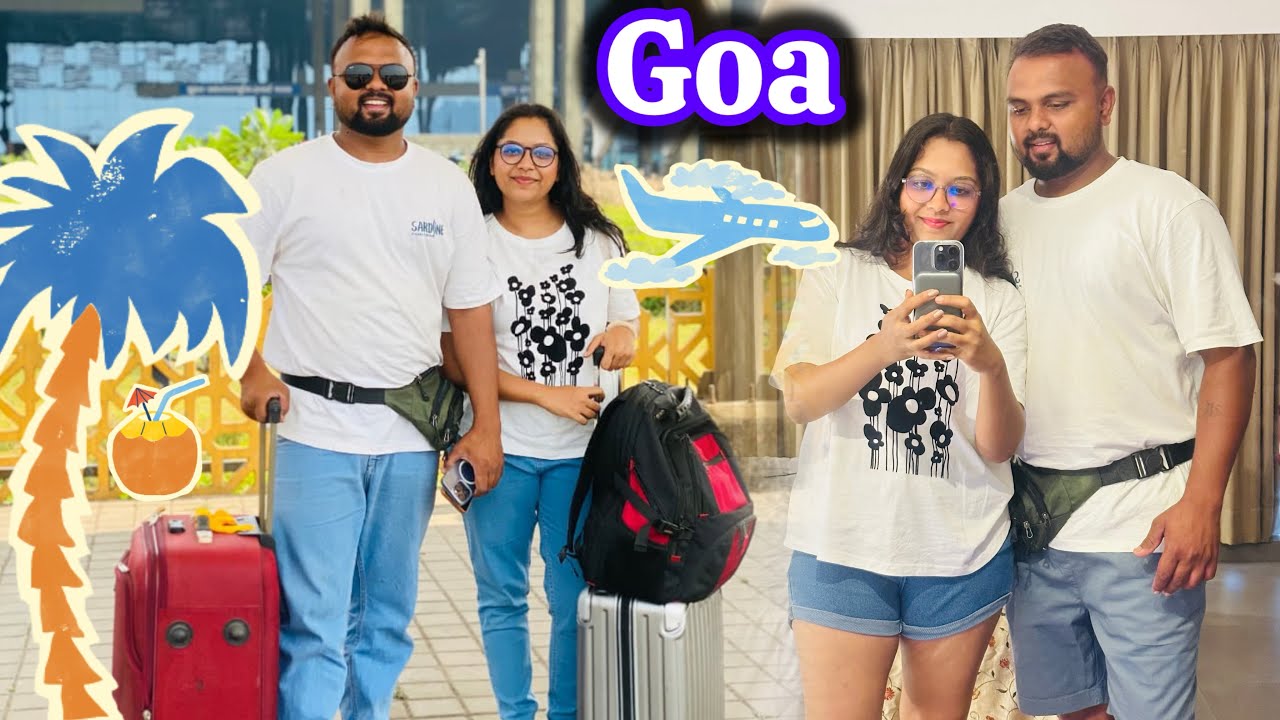 Surat to Goa ✈️✈️✈️ first time flight experience 