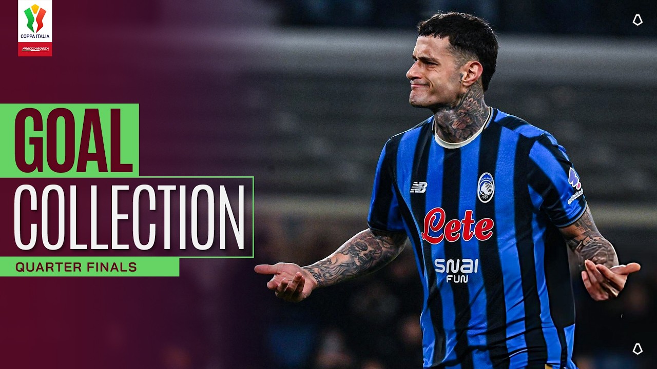 GOAL COLLECTION | All the goals from the Quarter finals | Coppa Italia Frecciarossa 2025/26