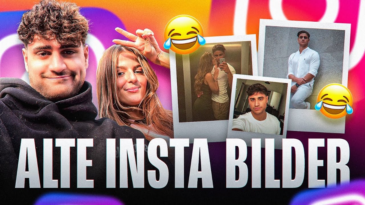 ELI & MELINA schauen sich ihre ALTEN INSTA BILDER an..😂💀