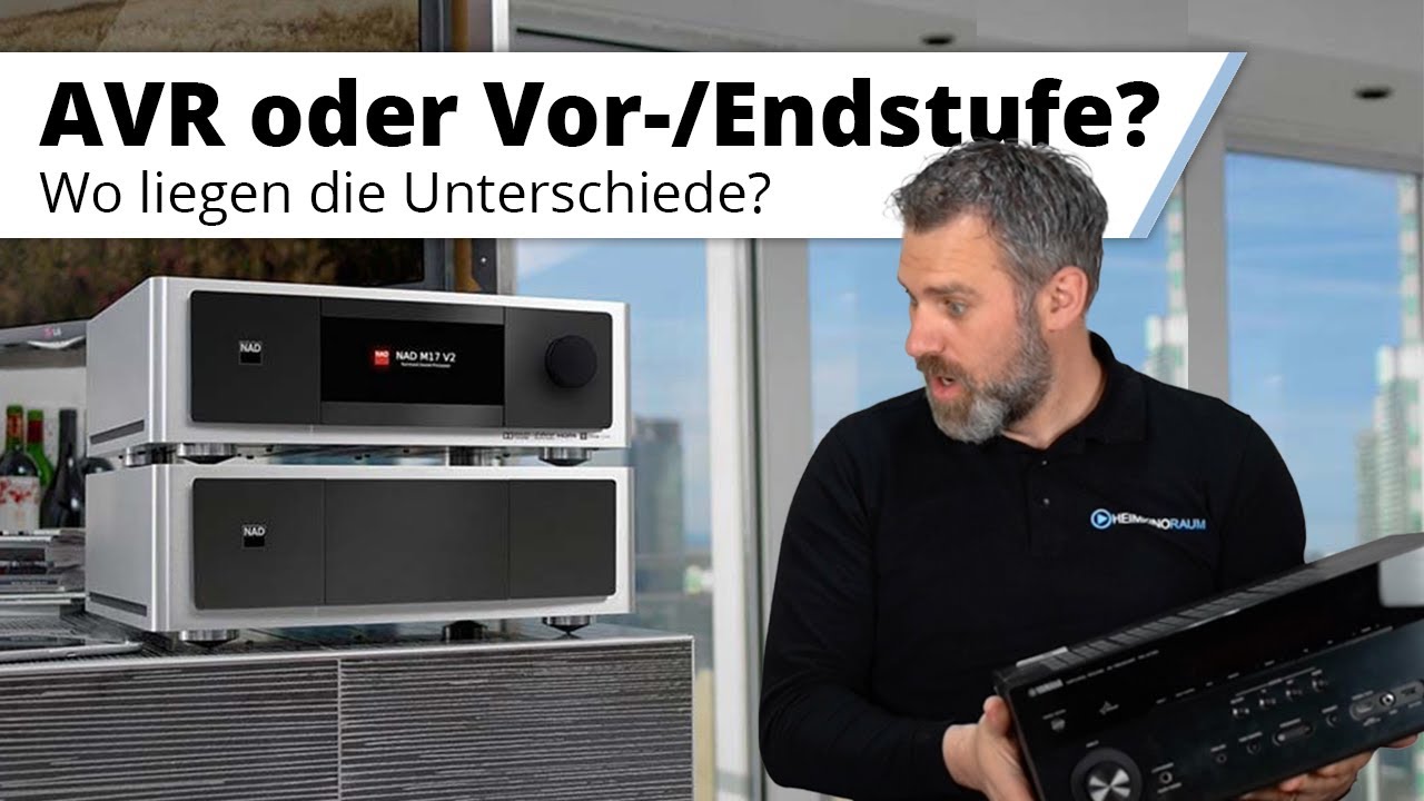 AV Receiver oder Vor- Endstufen-Kombination - Vor- und Nachteile / Frank erklärt die Unterschiede