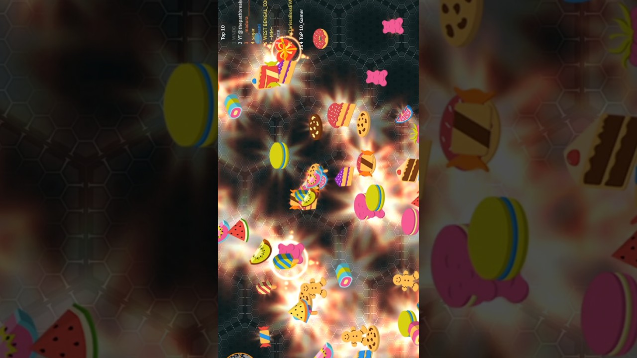 Wormate.io Biggest Snake Noob Epic End 😱#wormate.io#slither.io#snake.io#io#shots