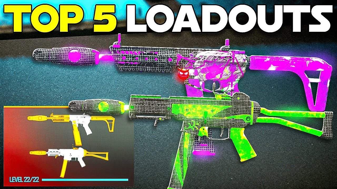 NEW TOP 5 *BROKEN* META SMG LOADOUTS! (Warzone Meta Loadouts) MW3