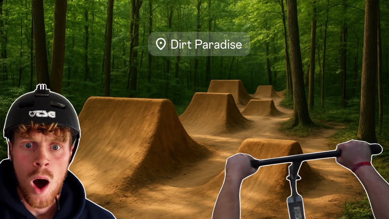THESE HIDDEN DIRT JUMPS ARE INSANE !!