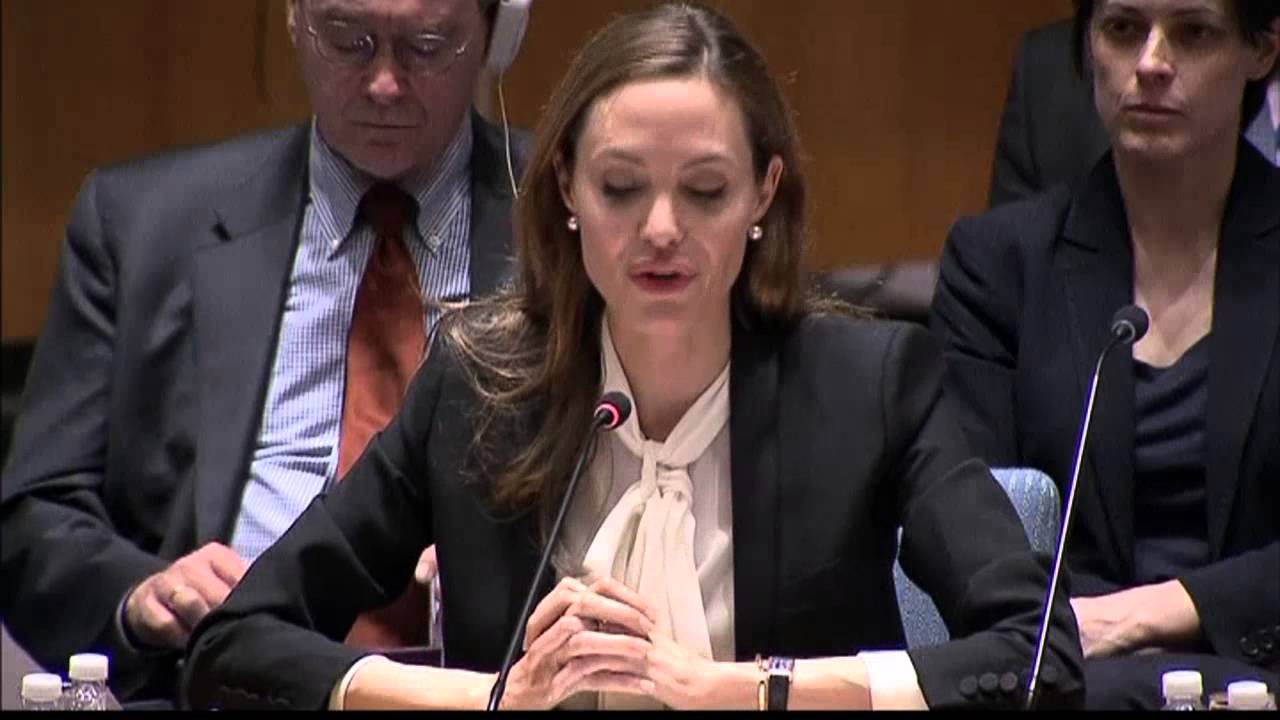 Angelina Jolie speech at UN #angelinajolie