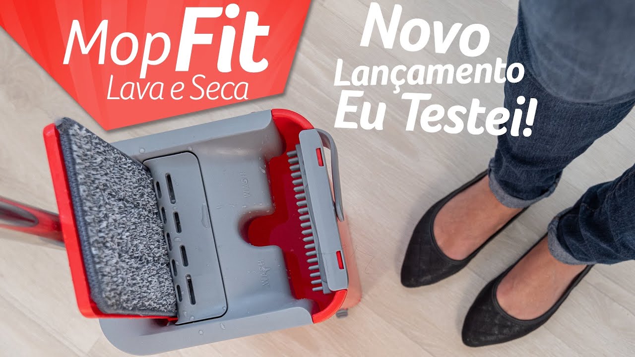 Resenha Mop Fit Lava e Seca | Vejam o que eu achei!