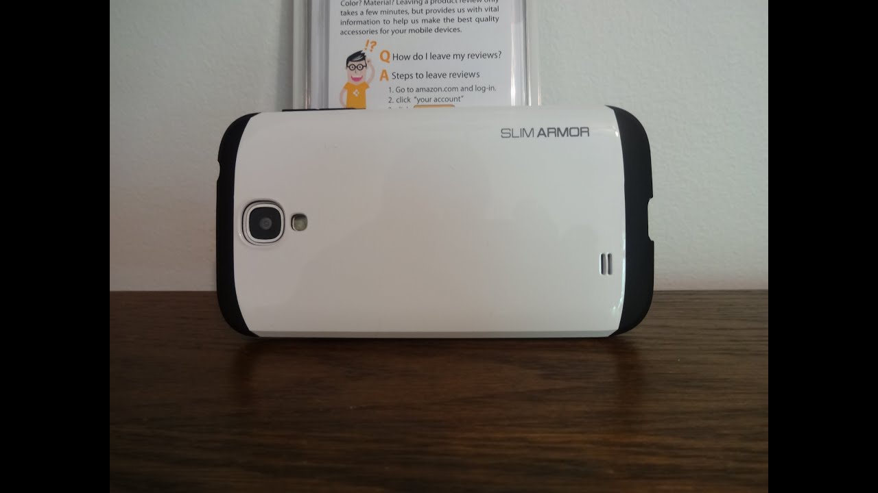 Galaxy S4 SPIGEN SGP Slim Armor Dual Layer Case Review