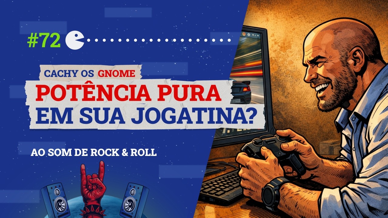 Por que TROQUEI o Fedora? CachyOS roda jogos pesados com MENOS recursos?