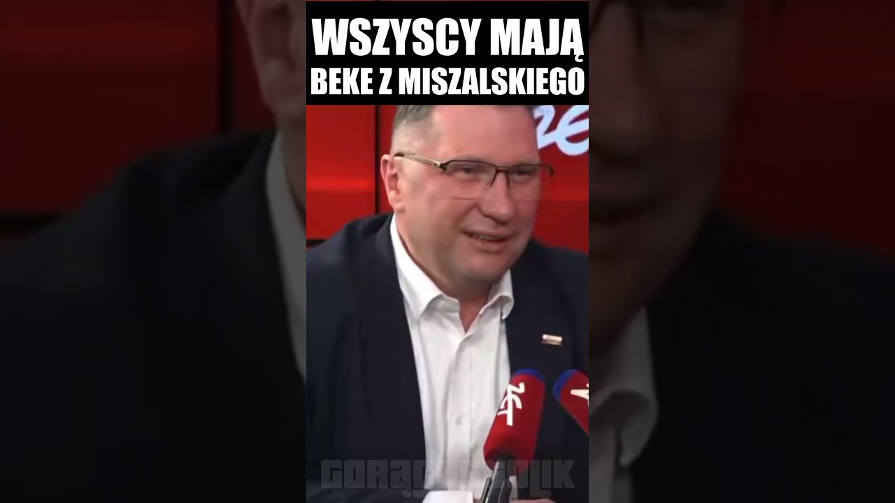 CZARNEK NABIJA SIĘ Z Miszalskiego