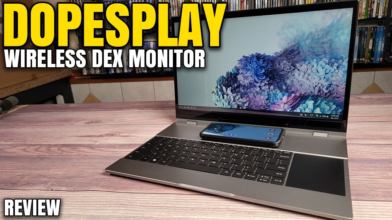 Dopesplay DR158W Wireless LapDock Monitor Review