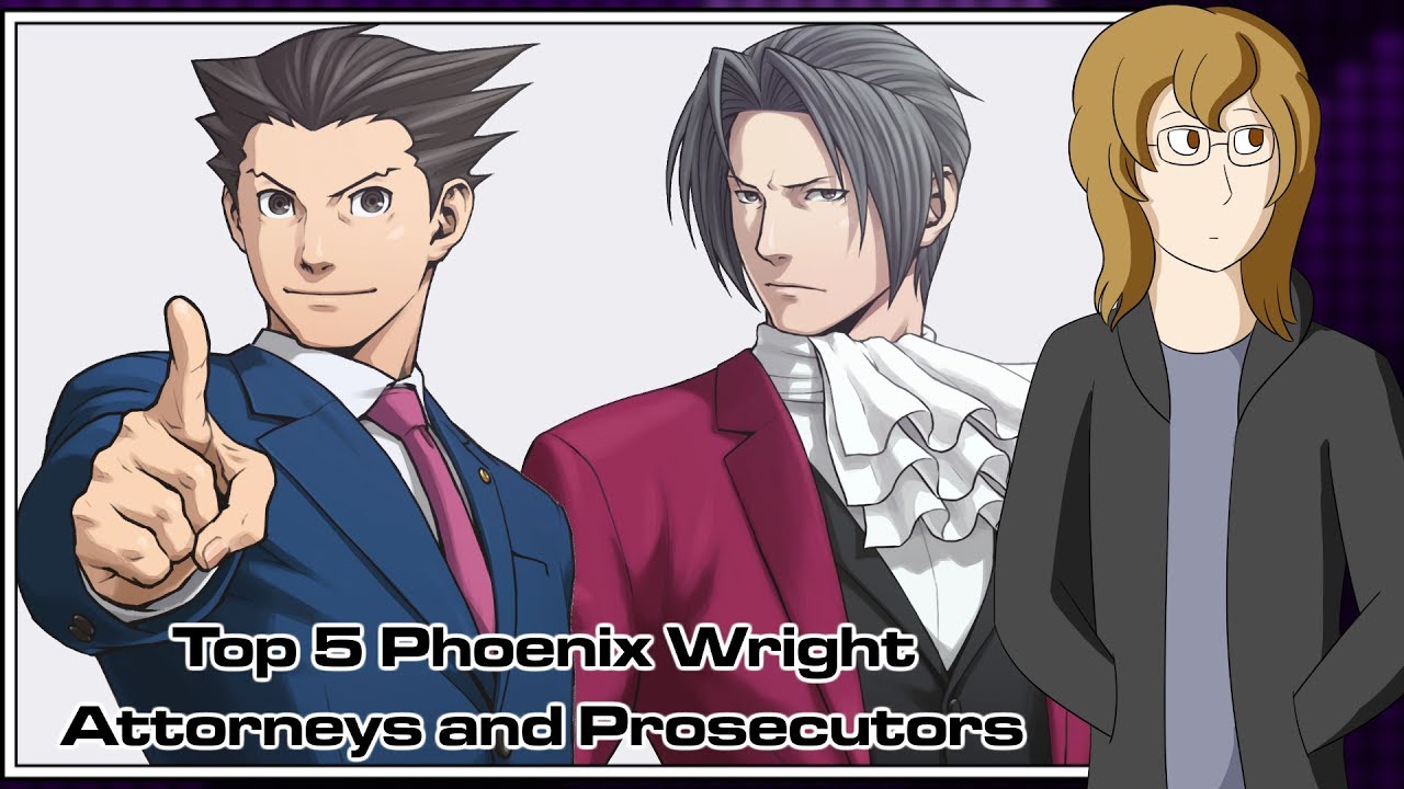 Top 5 Phoenix Wright Attorneys and Prosecutors - Turnabout Robin