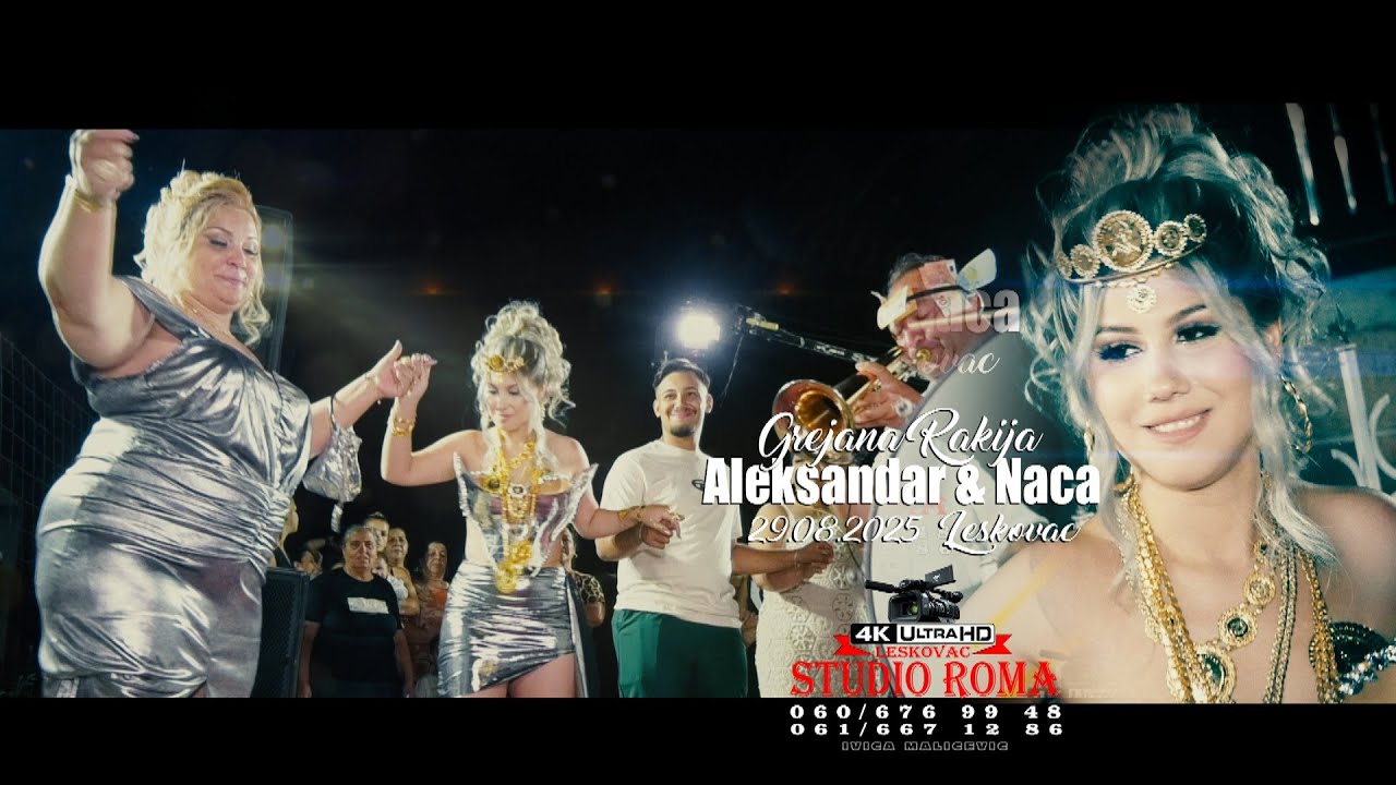 ZENIDBA ALEKSANDAR & NACA PART2 - 28.08.2025 - STUDIO ROMA IVICA 4K LESKOVAC