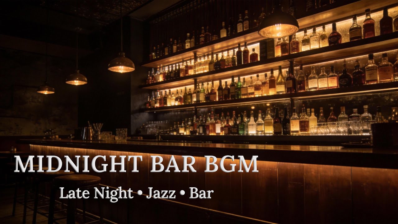 10 Hours of Midnight Bar Stillness – Professional Ambient Background Music