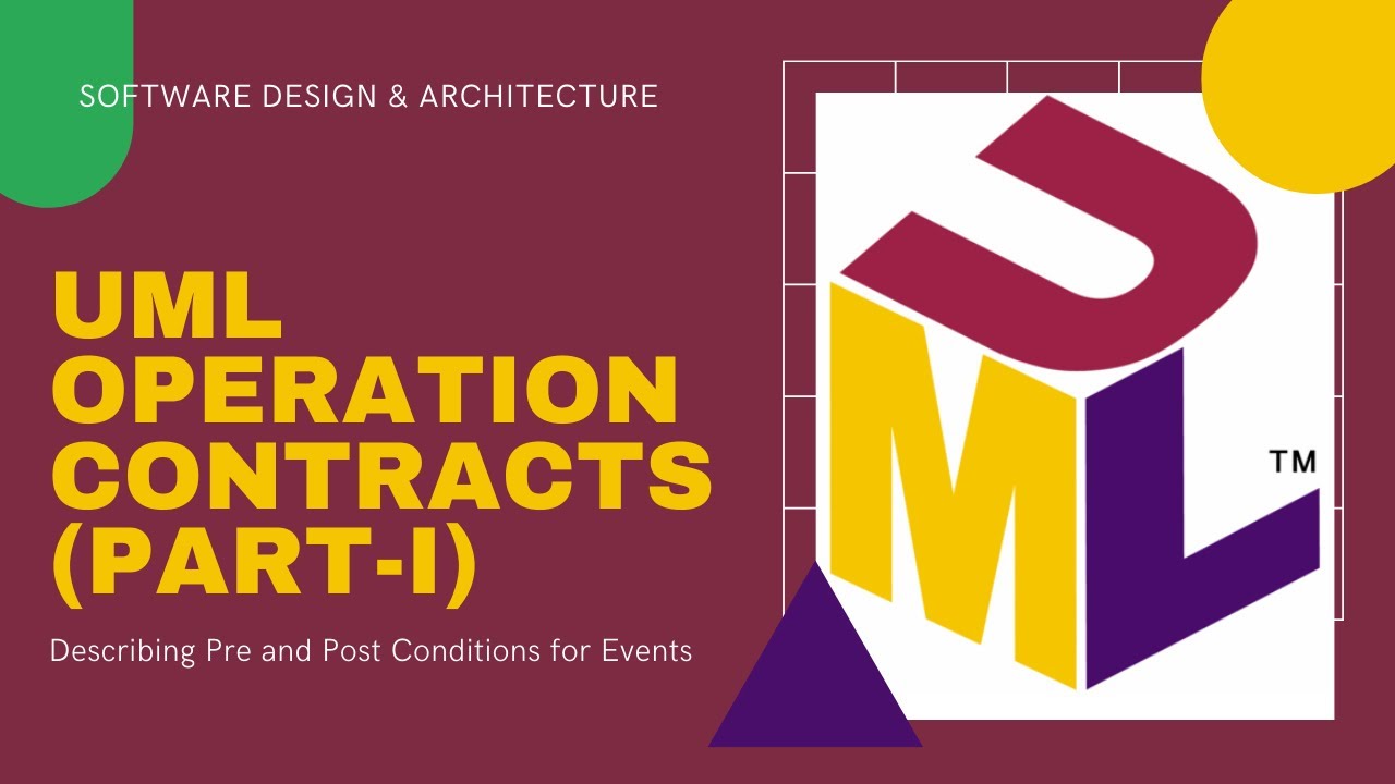 Lecture 07-Operation Contracts (Part-I) | UML