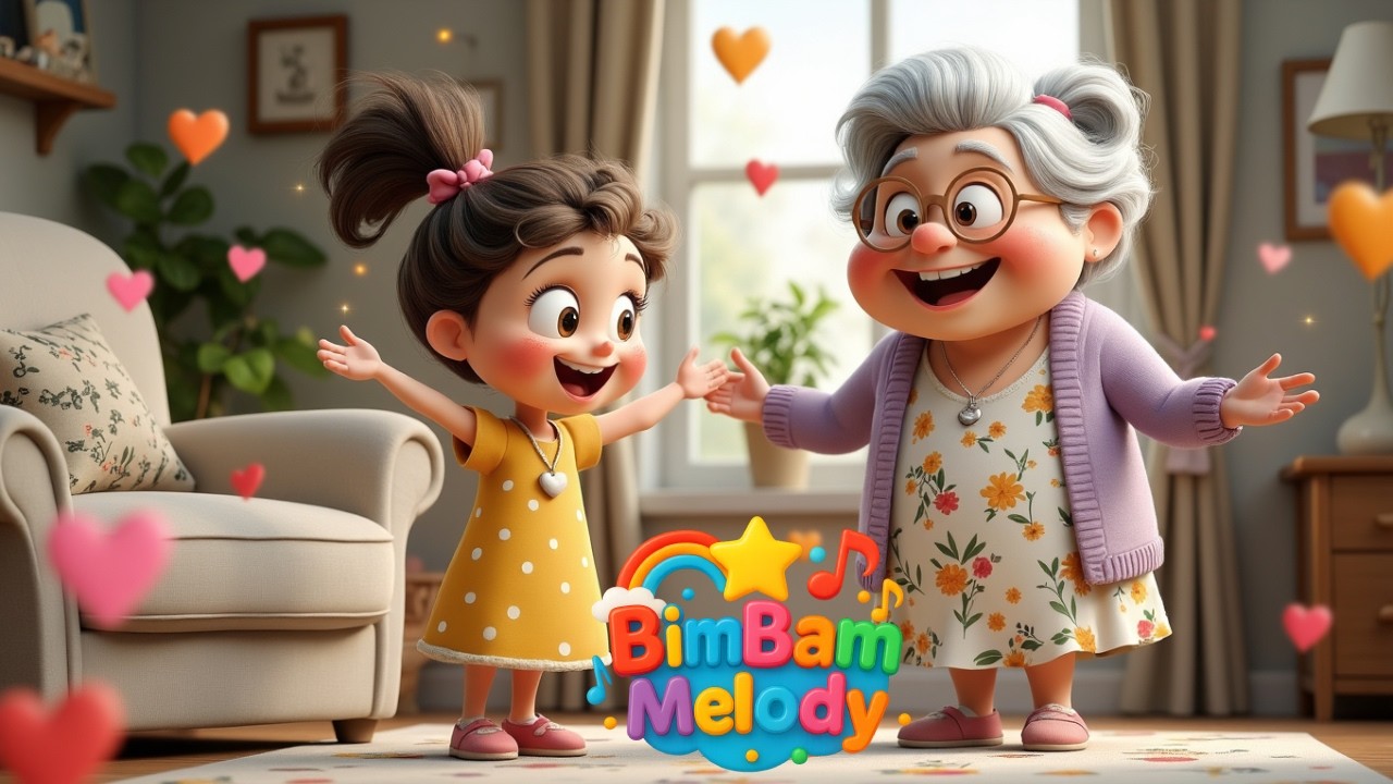 Babcia Strażniczka uścisków - Piosenka o miłości ❤️ | BimBam Melody