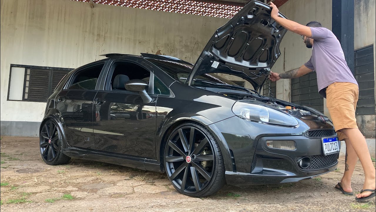 OLHA OQUE ELE FEZ NO PUNTO FIAT ESSE É DIFÍCIL VER NESSA VERSÃO BLACK MOTION