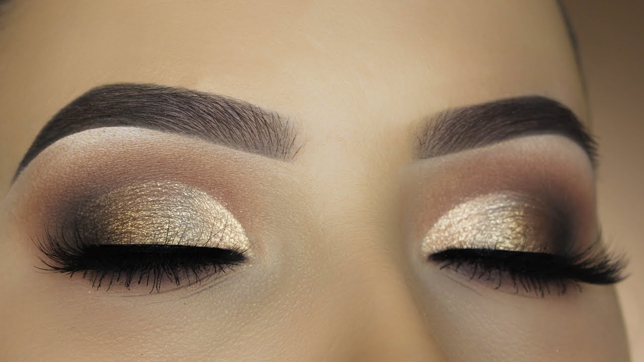 Smokey Bronze Half Cut Crease Makeup Tutorial - DESIXKATY Collection