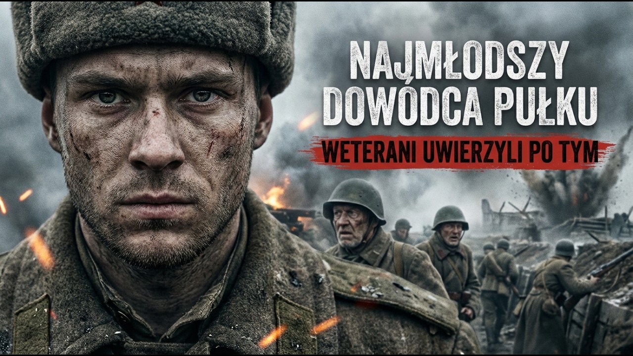 NAJMŁODSZY DOWÓDCA PUŁKU WETERANI UWIERZYLI PO TYM