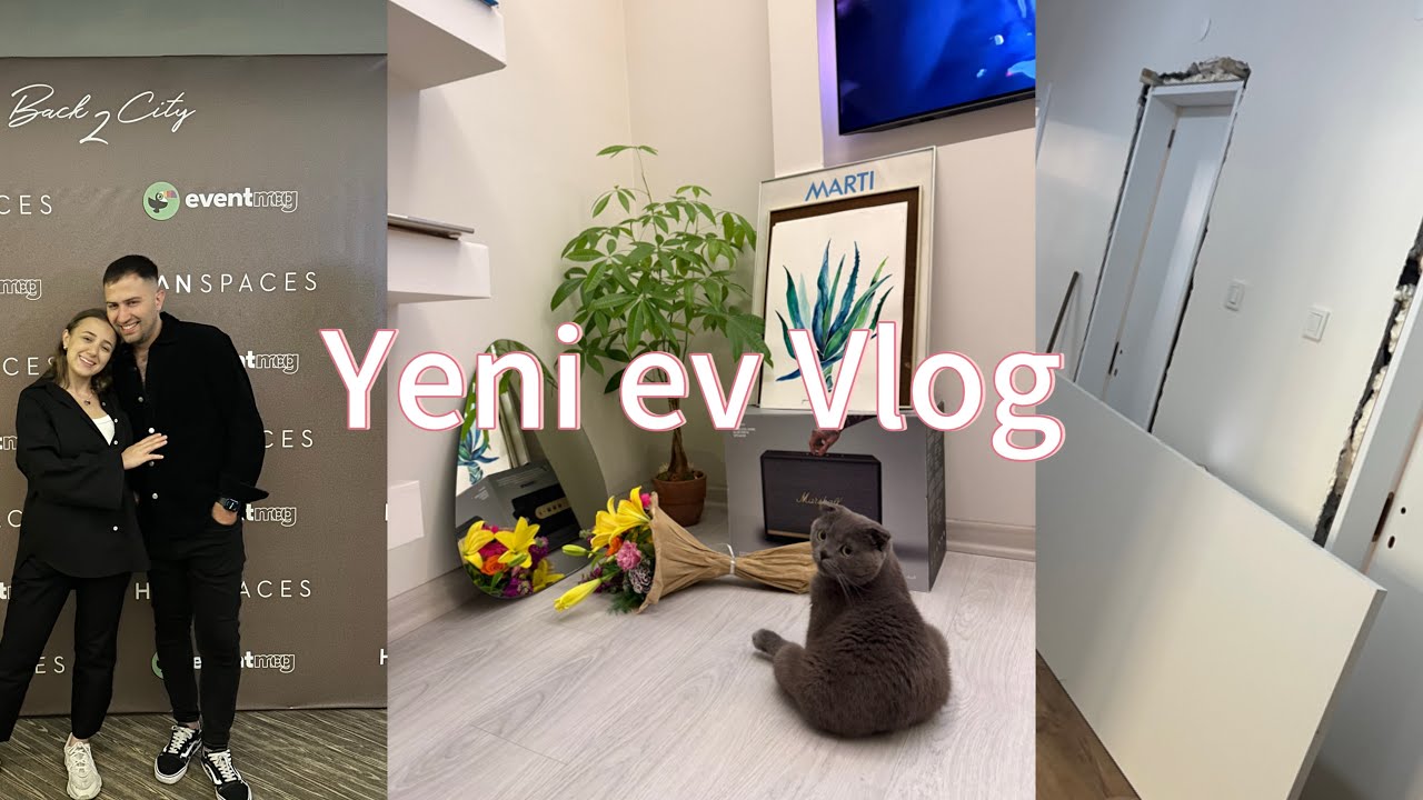 Yeni evimiz / İlk Vlog 💌