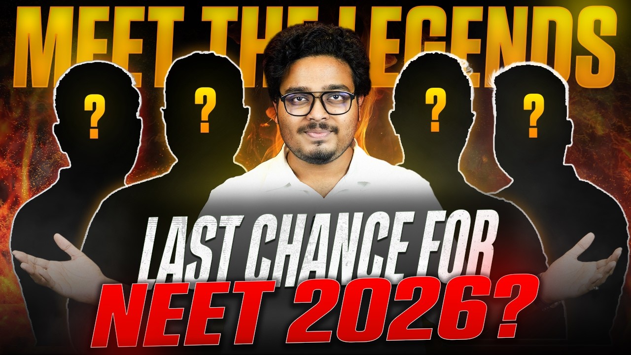 LAST CHANCE FOR NEET 2026? The Wait is Over! #neet2026