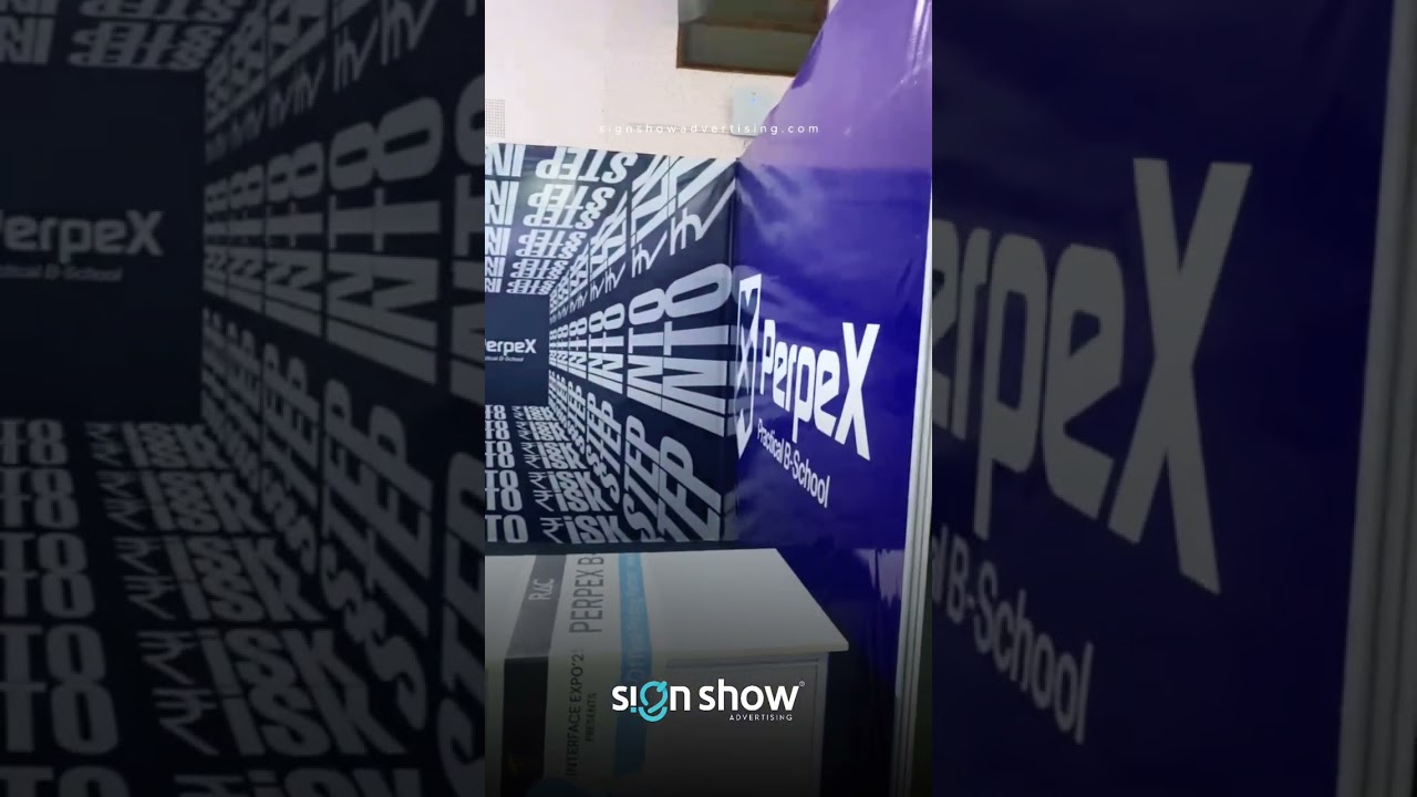 Behind the Scenes NIT Fest Stall Printing & Installation | Signshow Advertising 