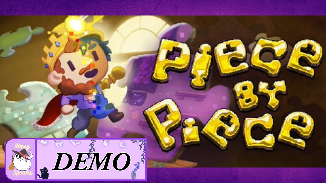 Piece By Piece | Full Demo w/ ALL Golden Pieces | Simple Yet Brilliant Puzzle Game
