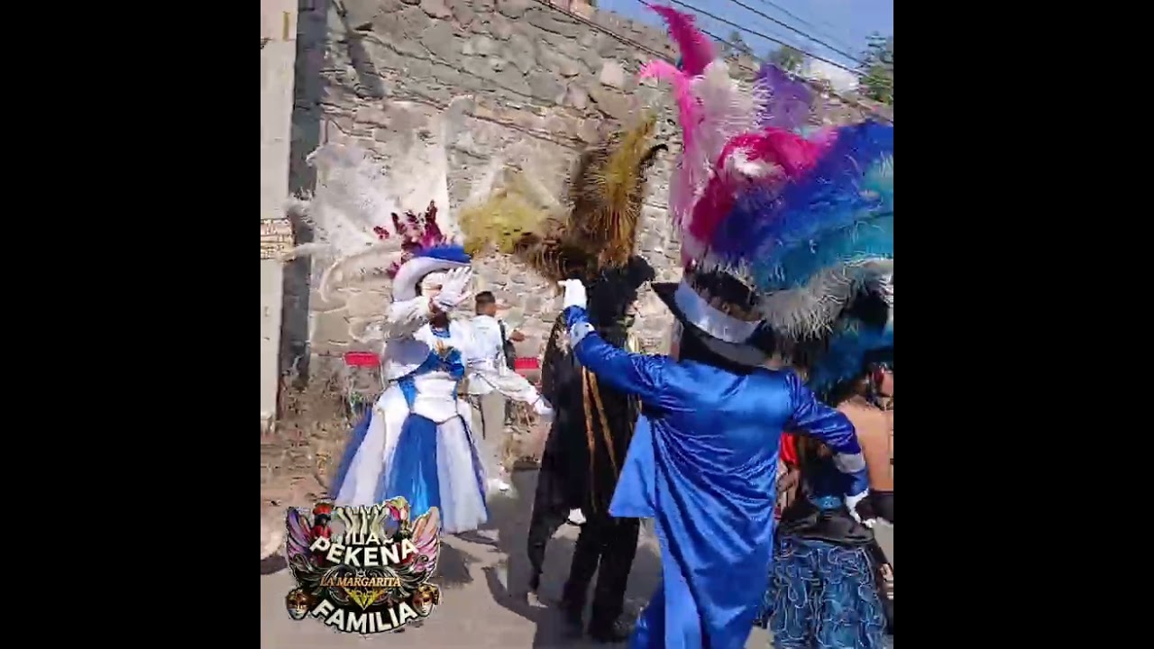 CUADRILLA LA PEKEÑA FAMILIA DE LA MARGARITA EN EL ENCUENTRO DE CUADRILLAS EN SANTA BARBARA
