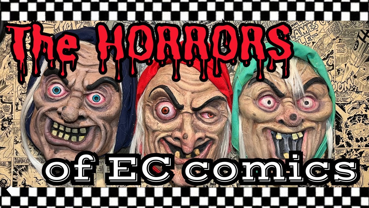 THE HORRORS OF EC COMICS | Fantagraphics | Tales from the Crypt | Haunt of Fear | Vault of Horror