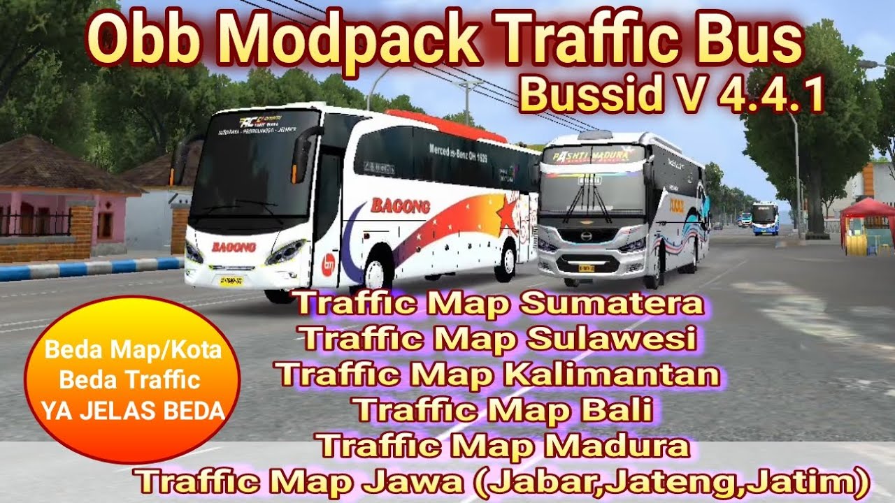 OBB MODPACK TRAFFIC BUSSID V 4.4.1