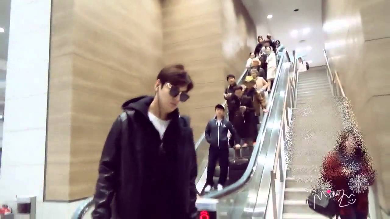 [FANCAM] 20160111 Lee Minho (이민호)李敏鎬 @ Incheon Airport back from Sydney Australia
