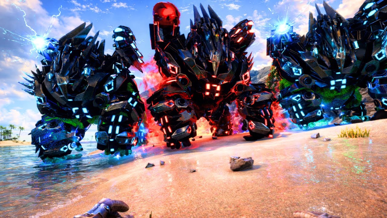 I BUILT A MECHA GORILLA ARMY to DESTROY GODZILLA in ARK… (DAY 20)  Ark Survival Evolved EXTINCTION