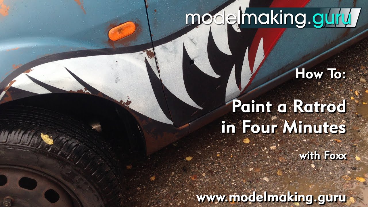 HOW TO: Paint a Rat Rod in Four Minutes
