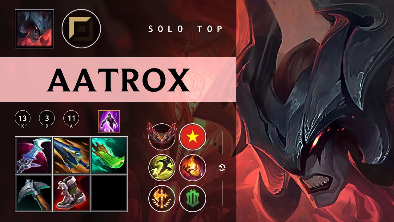 Aatrox Top vs Yone - VN Grandmaster Patch 26.01