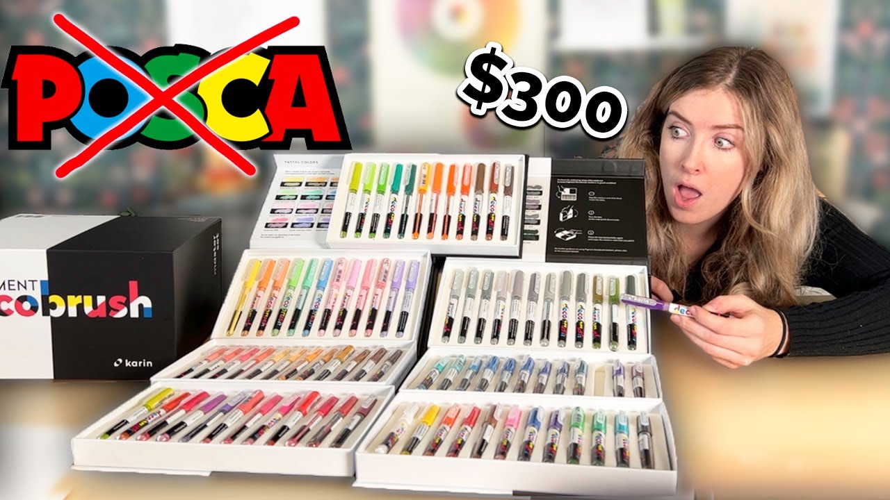 I Tested The Worlds BEST $300 Paint Pens...STEP ASIDE POSCA!
