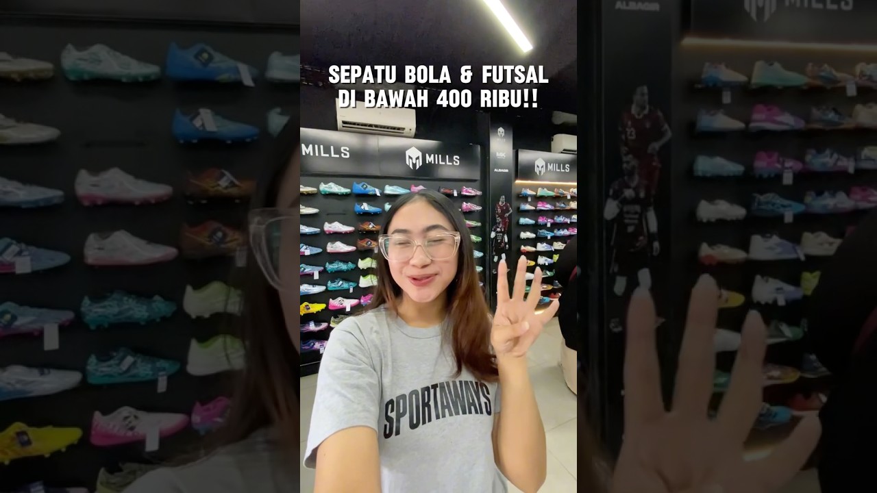 Sepatu futsal & bola di bawah 400ribu 💰 