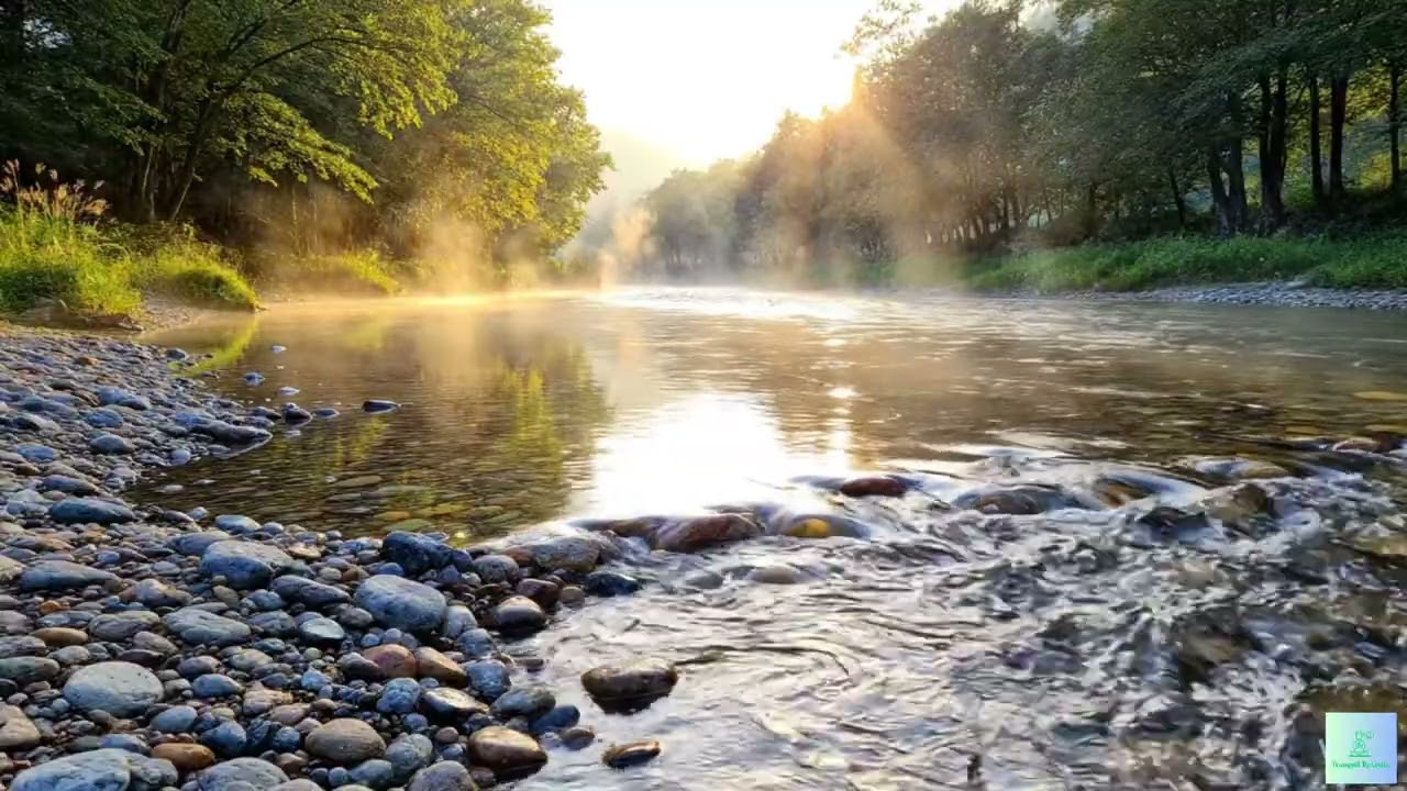 Deep Forest and Water Flow 🌿 Relaxing Sounds for Focus & Calm