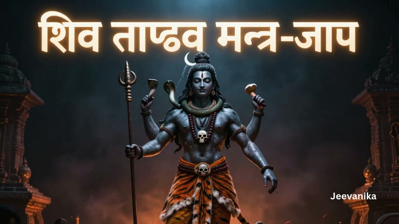 Shiv Tandav Mantra Jaap | Divine Shiva Tandava Stotram Chant | Meditation & Spiritual Energy