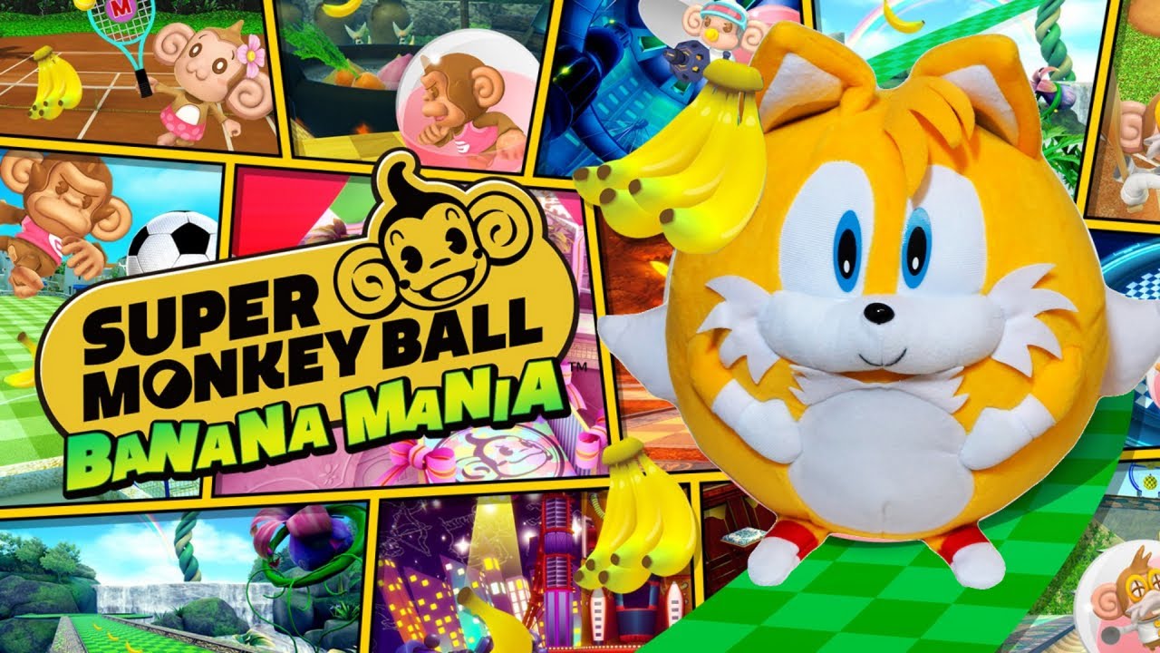 [Gameplay] Super Monkey Ball Banana Mania ft. Tails (W1 & SMB1 Casual Mode)